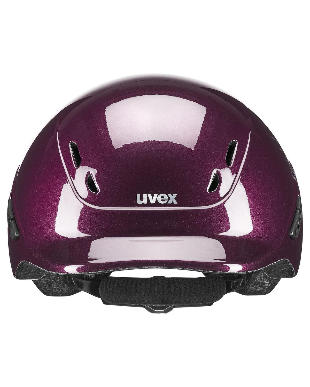 UVEX KIDDOX Shiny Burgundy Junior Riding Helmet - Protective Horseback Riding Gear for Kids