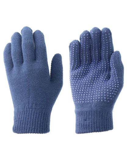 Hy Equestrian Children's Magic Gloves Navy - Clothing Gift