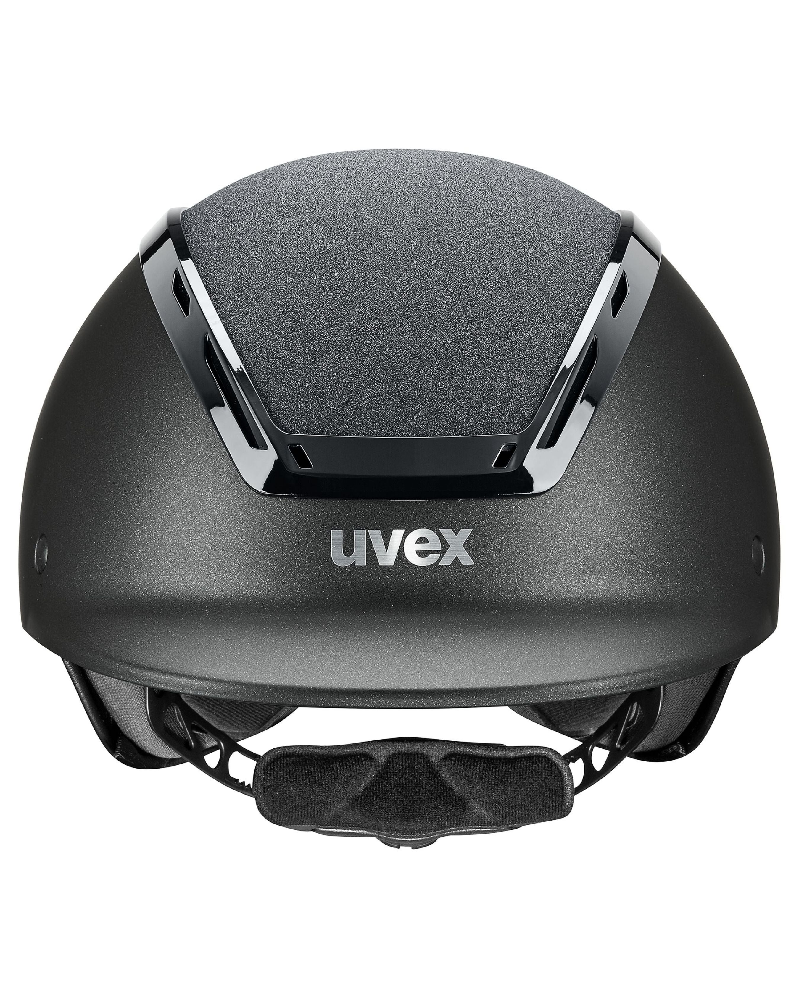 Uvex Exxeed Starshine Riding Helmet - Black