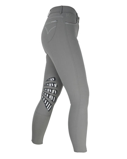 Hy Equestrian Selby Cool Ladies Breeches Grey