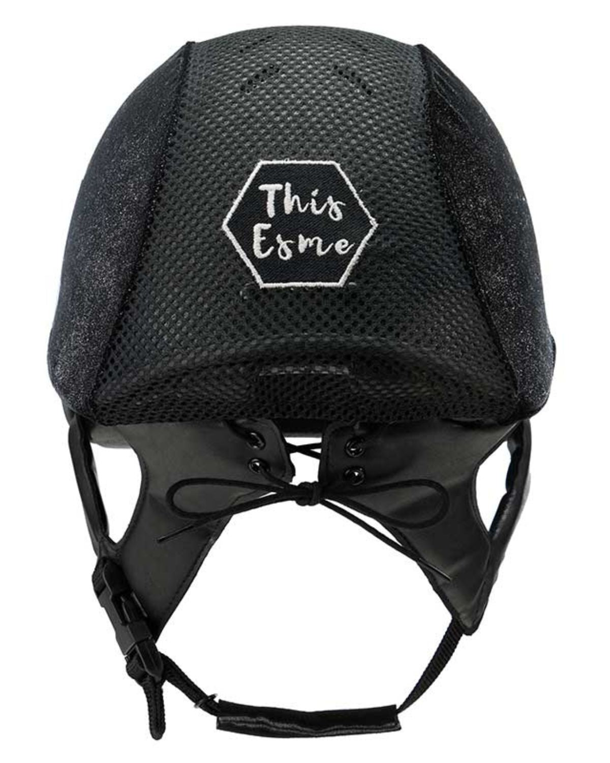 Charles Owen This Esme Cosmic JS1 Pro Riding Helmet - Sparkly Equestrian Safety Helmet