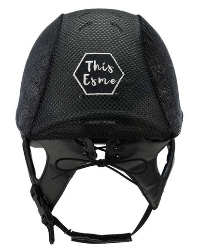 Charles Owen This Esme Cosmic JS1 Pro Riding Helmet - Sparkly Equestrian Safety Helmet