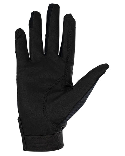 Equestro Gloves In Technical Fabric Black