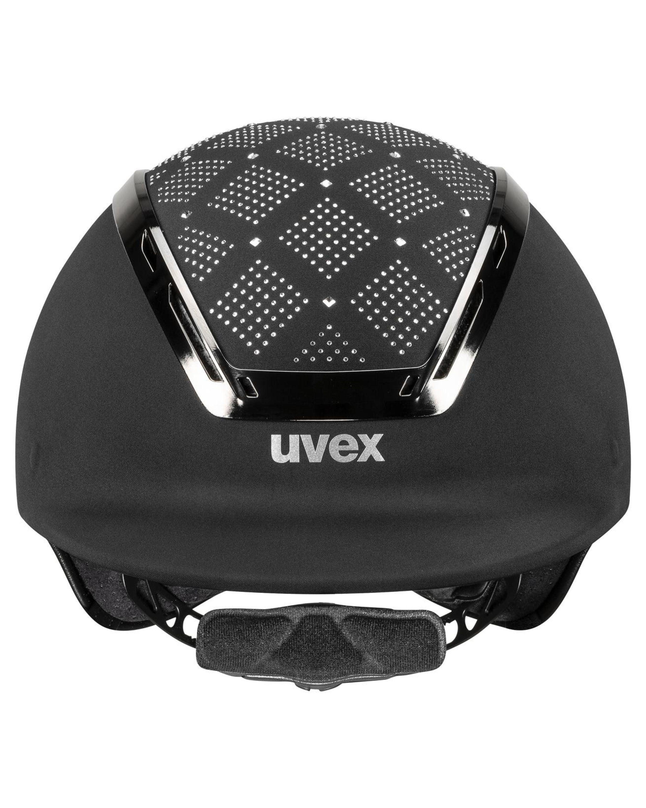 Uvex Exxeed Jewel Riding Helmet - Black