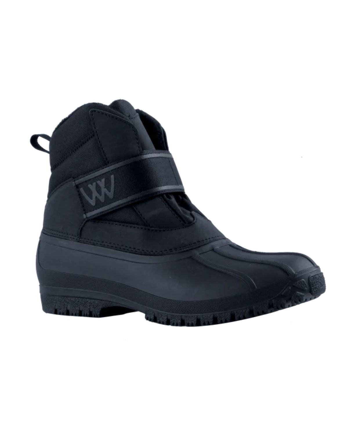 Woof Wear Black Short Yard Boots - Fleece Lined, Waterproof, Durable Equestrian & Outdoor Footwear for Women