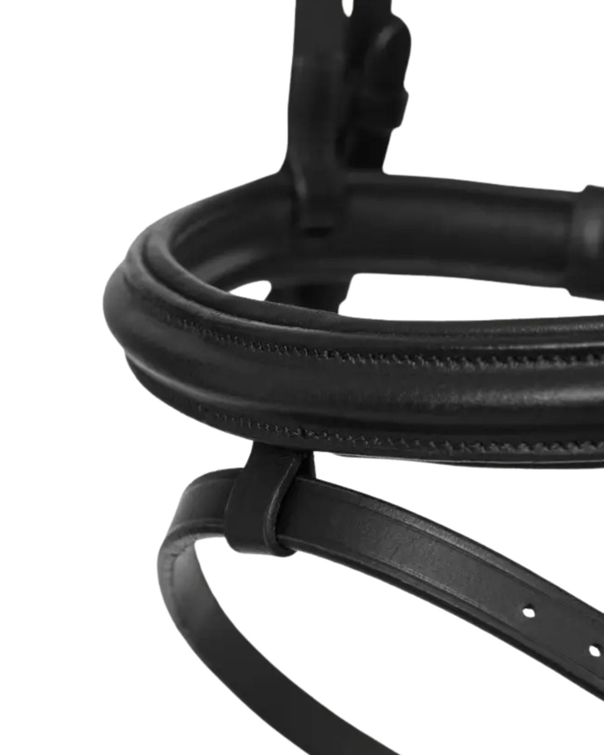 Lemieux Arika Flash Bridle Black Silver - Padded Leather Horse Bridle - Equiflair