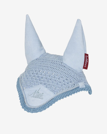 LeMieux Mini Fly Hood for Ponies in Mist | Protective Equestrian Ear Net for Small Horses