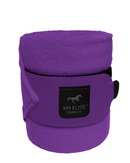 KM Elite Polo Exercise Bandages Purple