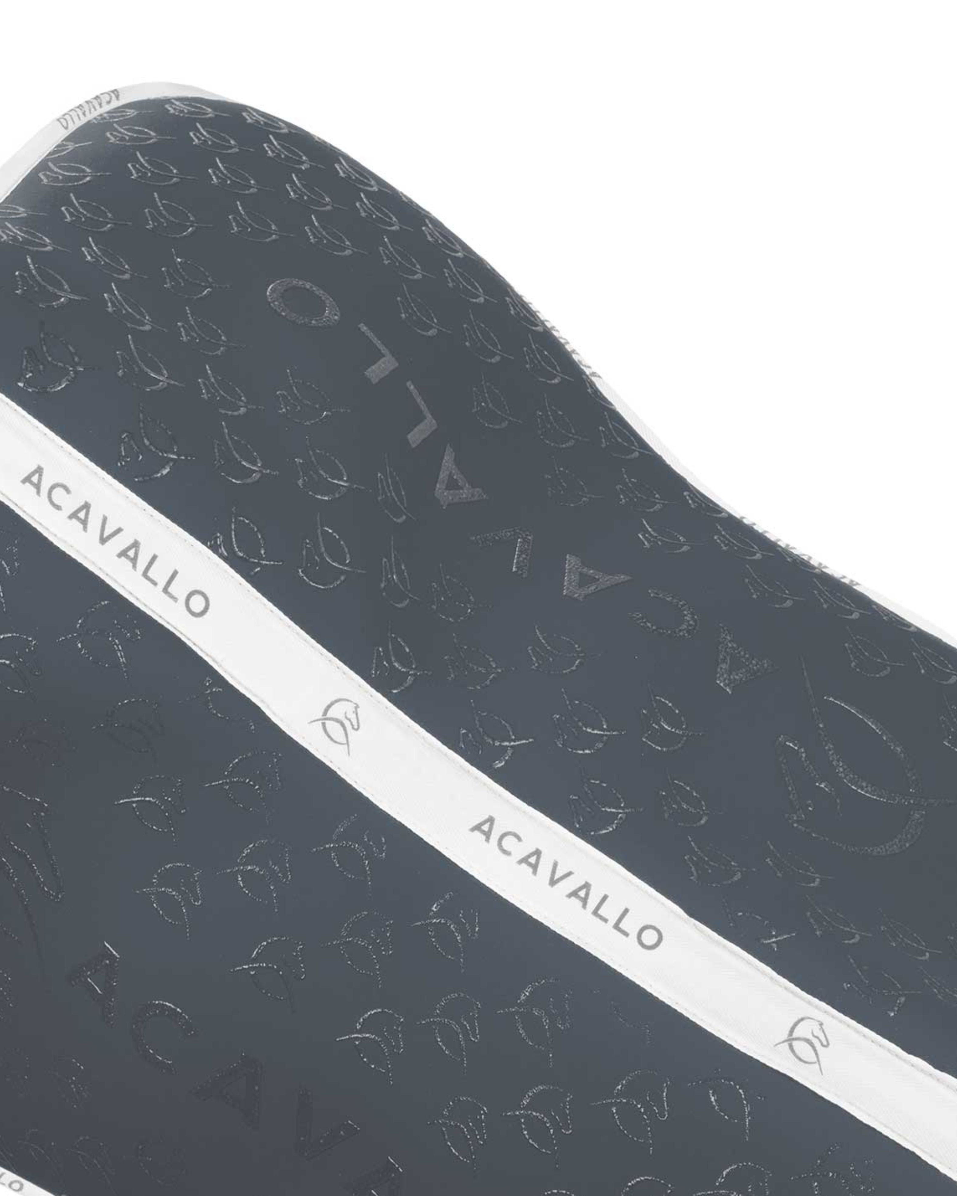 Acavallo Pad Mf Hps Cw-Cs  Bamboo Silicone Grip Flat Smoke Dore/White