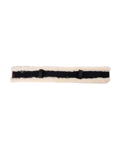 Lemieux Simuwool GP Girth Cover - Black and Natural - Horse Riding Girth Sleeve