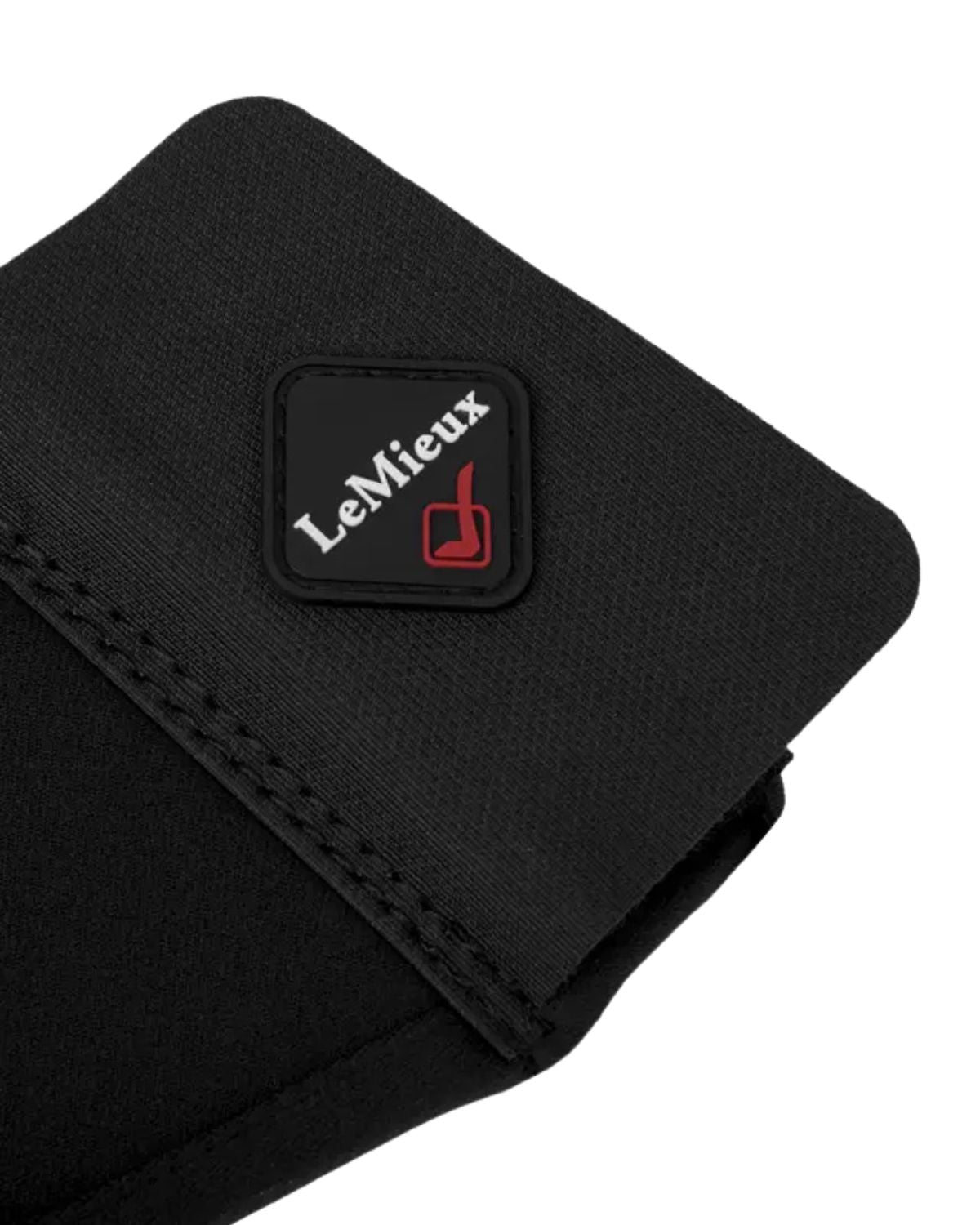 Lemieux Soft Shell Over Reach Boots - Black. Horse Boots for Protection. Equestrian Equipment.