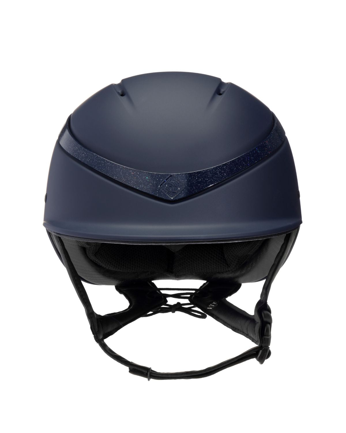 Charles Owen This Esme Luna Riding Helmet - Midnight Navy Equestrian Helmet. Stylish & Protective.