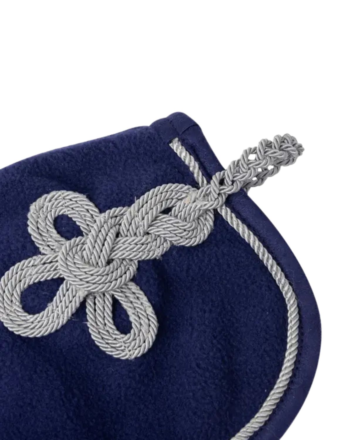 LeMieux Toy Pony Rug - Ink Blue Fleece Rug with Braiding Detail for Toy Ponies, Equiflair
