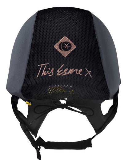 Charles Owen Esme MS1 Pro Riding Helmet - Graphite/Rose Gold | Equestrian Helmet with MIPS Safety
