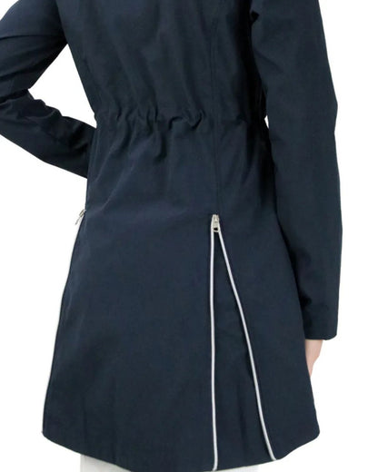 Hy Equestrian Synergy Long Rain Jacket Navy