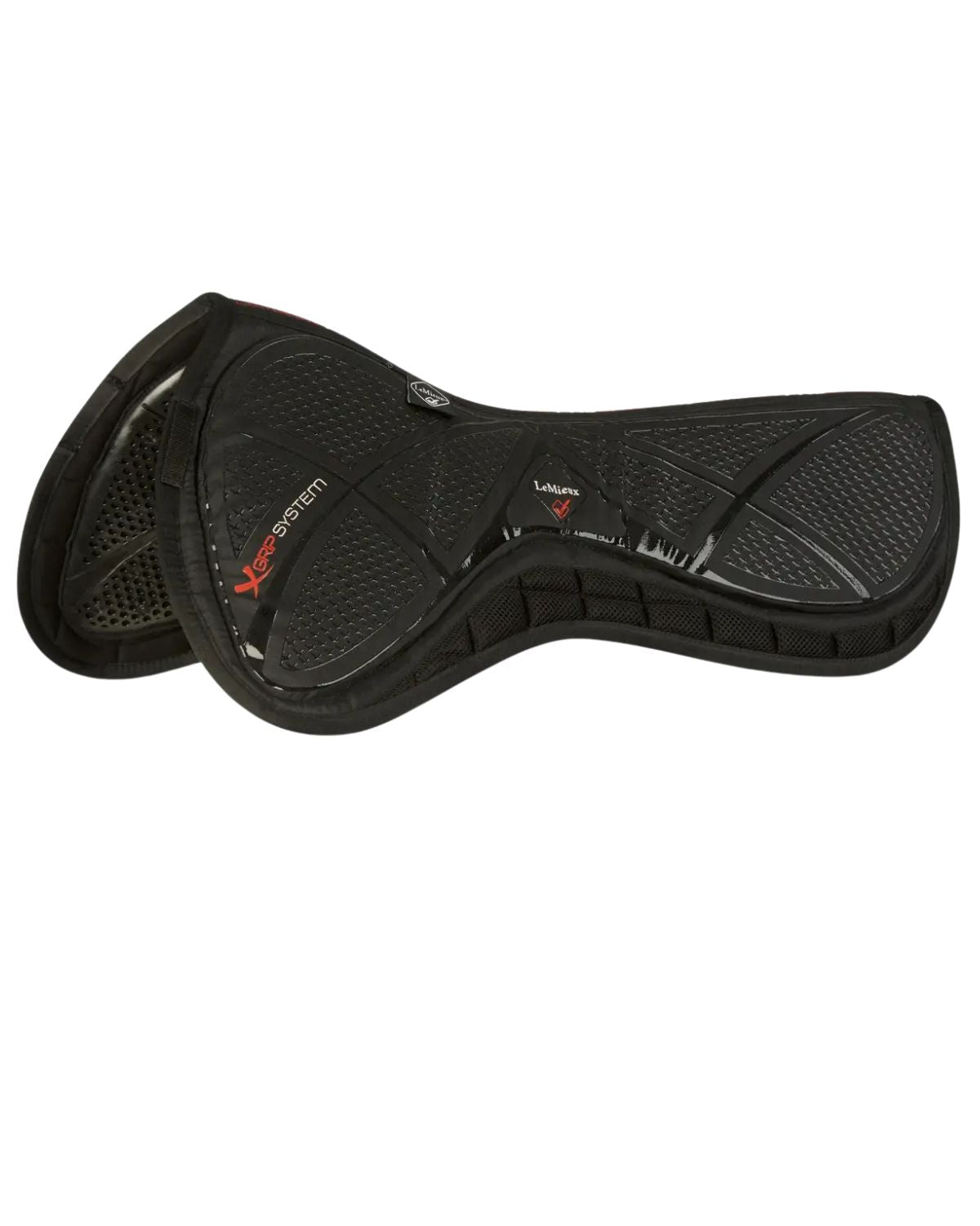 LeMieux X-Grip Twin Sided Half Pad Black