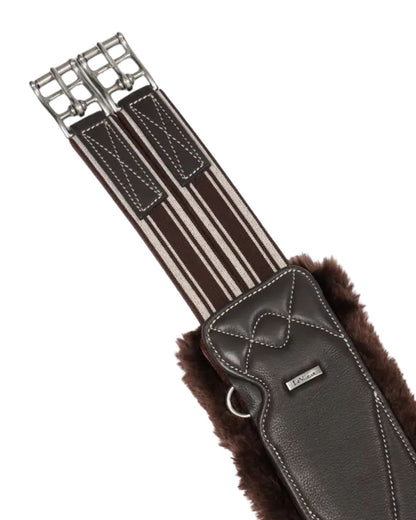 LeMieux Arika Simuwool Contoured Long Girth Brown