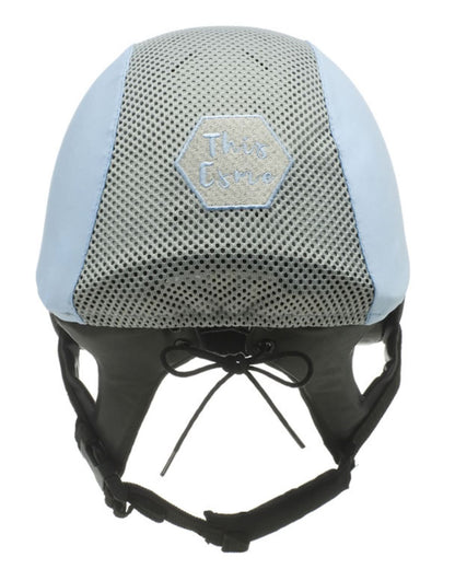 Charles Owen This Esme JS1 Pro Equestrian Helmet - Baby Blue, Ventilated Riding Helmet