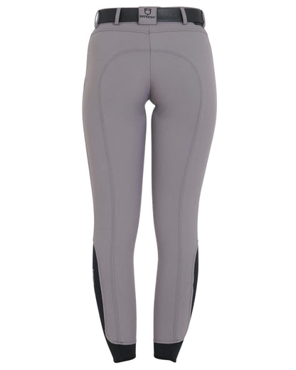 Equestro Women's Latest Generation Summer Breeches Light Grey 005