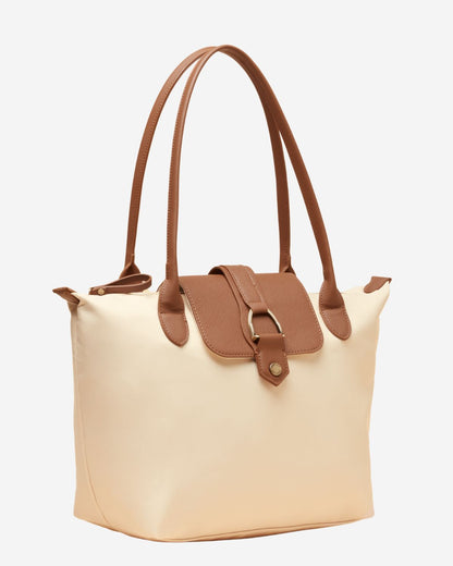 Joules Edie Cream Tote Shoulder Bag