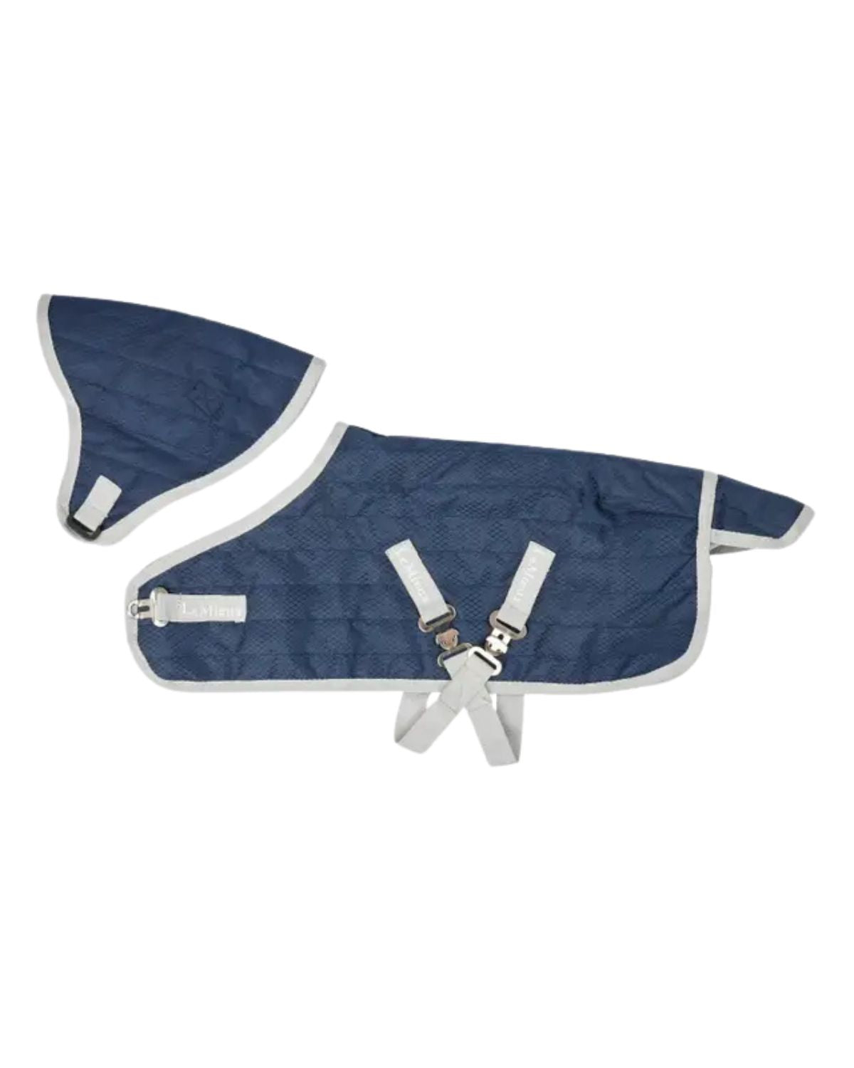 LeMieux Toy Pony Stable Rug - Navy: Miniature Horse Rug with Detachable Neck