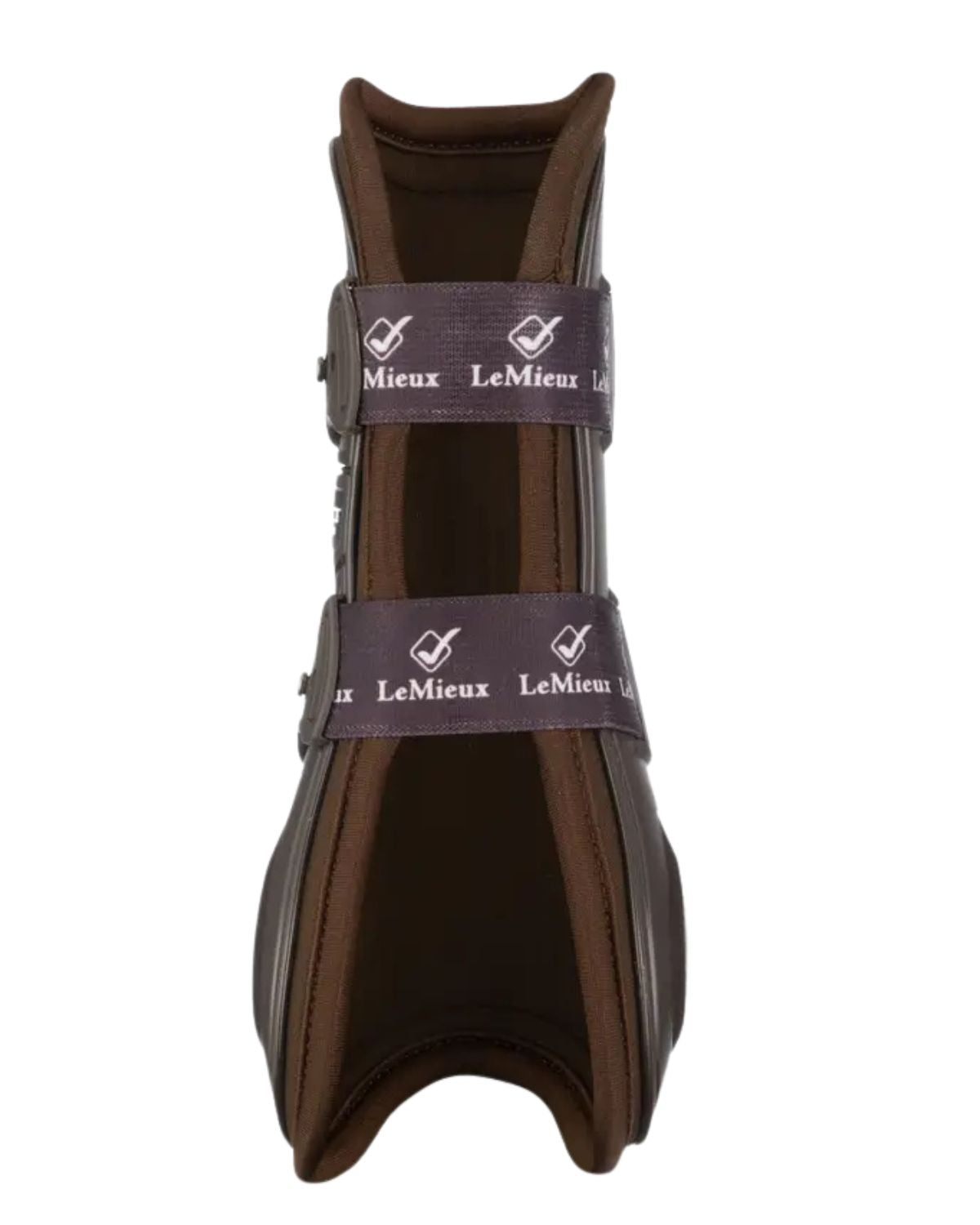 LEMIEUX Impact Responsive Tendon Boots Brown - Horse Jumping Boot