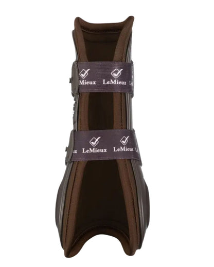 LEMIEUX Impact Responsive Tendon Boots Brown - Horse Jumping Boot