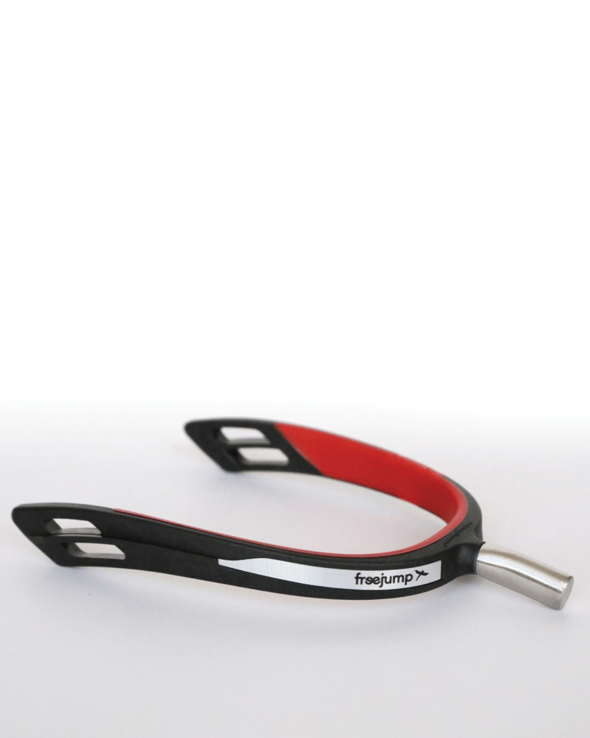 FREEJUMP SPUR'ONE Black/Red Horse Riding Spurs | Equiflair Performance Equestrian Gear