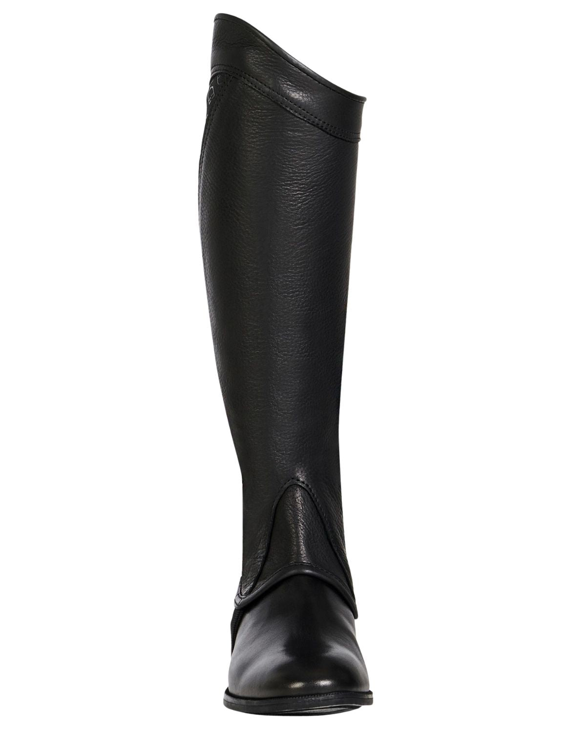 Equestro Unisex Gaiters Elastic Band With Logos Black