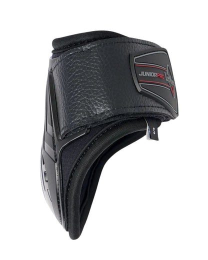 LeMieux Junior Pro Fetlock Boots - Black, Pony Competition Boots, Hind Leg Protection