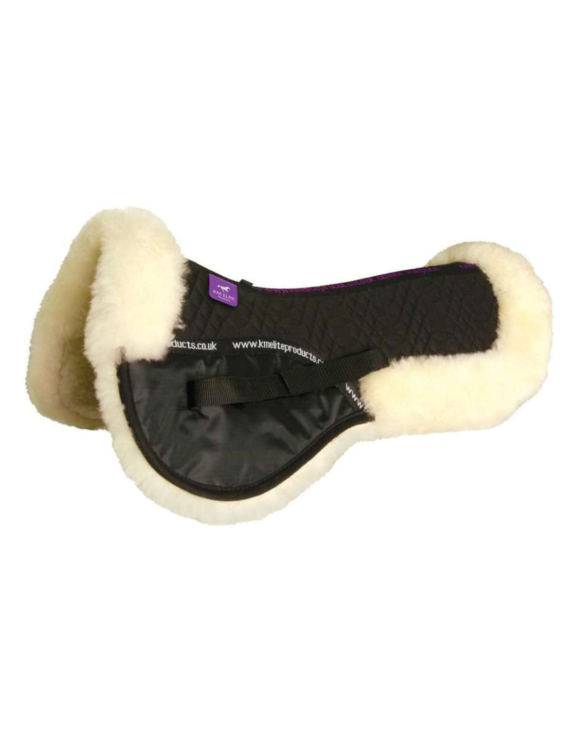 KM Elite High Wither Half Pad Black/Natural
