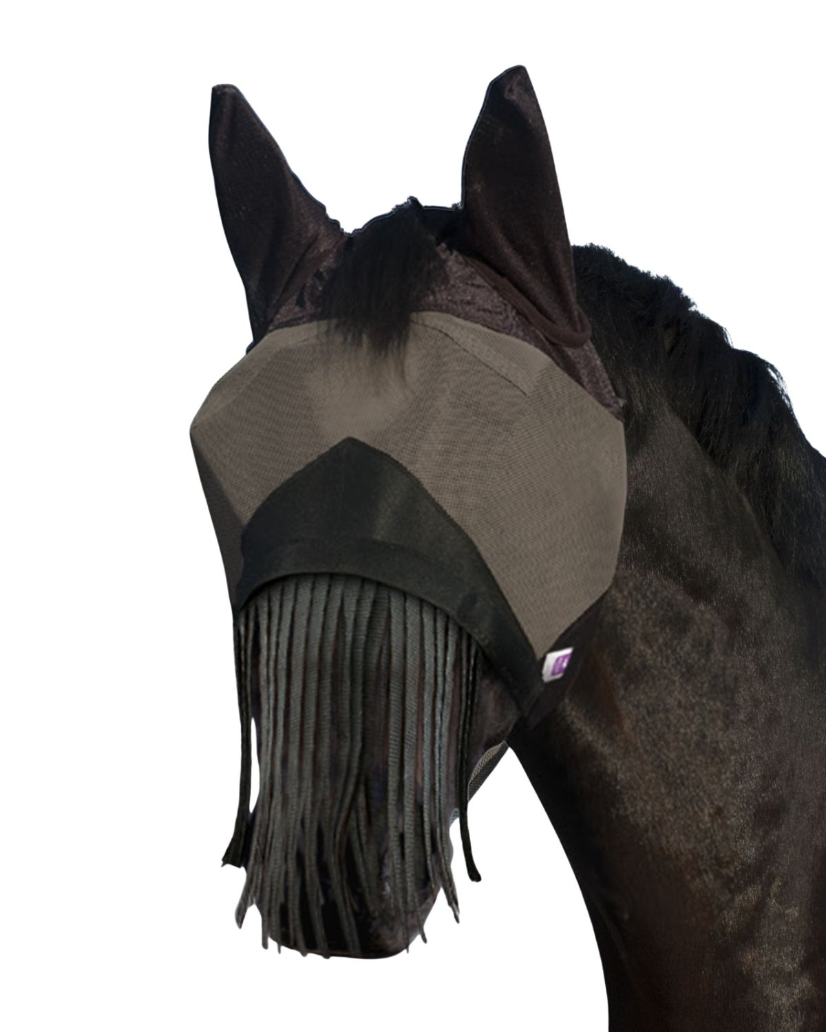 Horse Fly Mask - UV & Insect Protection with Ear & Fringe Nose Guard | Equiflair