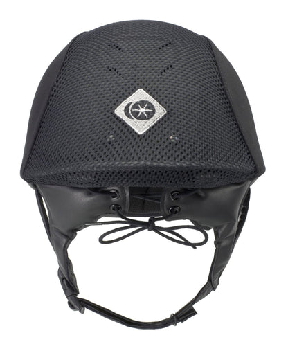 Charles Owen Pro II Plus Black Jockey Skull: Ventilated Equestrian Helmet with GRpx Harness for Secure Fit | Equiflair