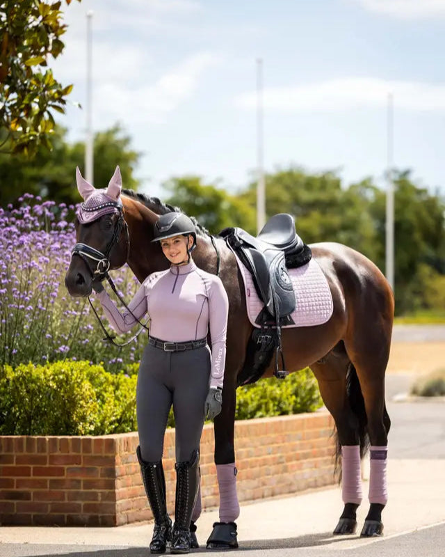 LeMieux Suede Dressage Square Musk