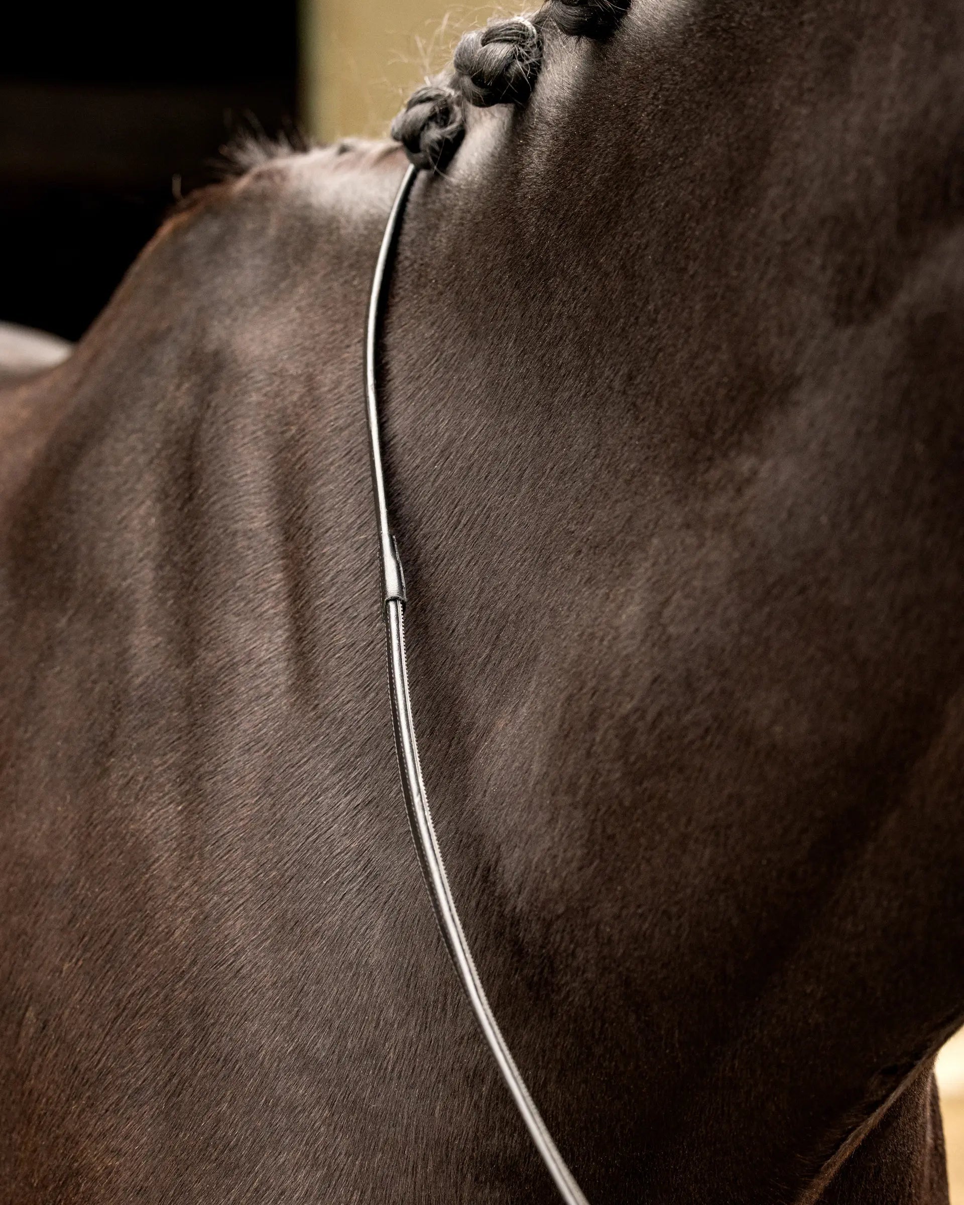LeMieux Rubber Half lined Reins Black/Silver