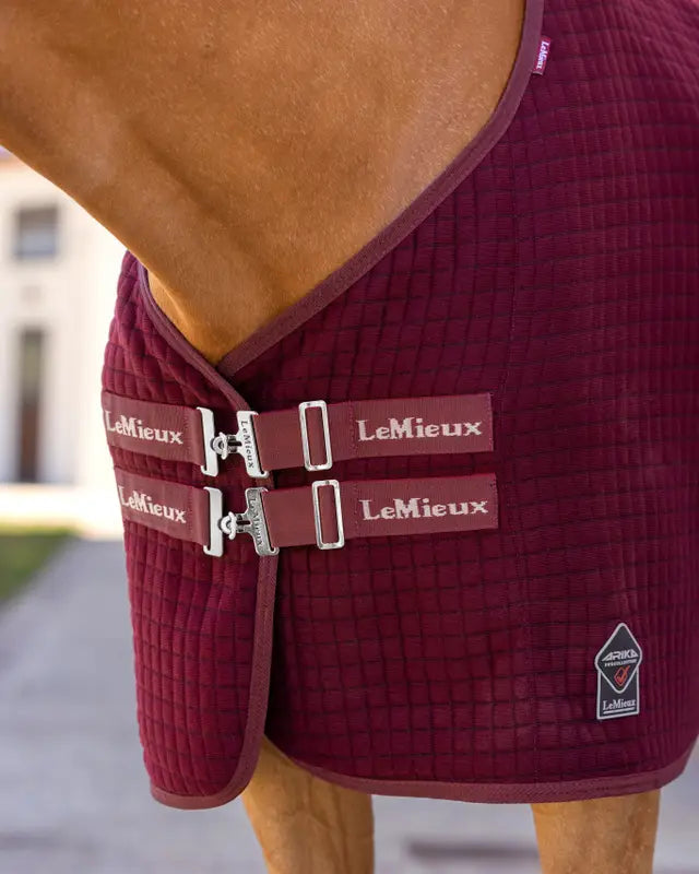 LeMieux Arika Clima-Tek Rug Burgundy