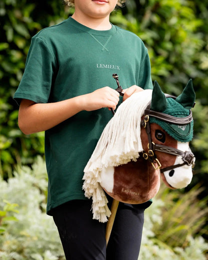 LEMIEUX Hobby Horse Grackle Bridle Brown | Equiflair | Toy Horse Bridle | Pretend Play Tack | Kids Equestrian Gear