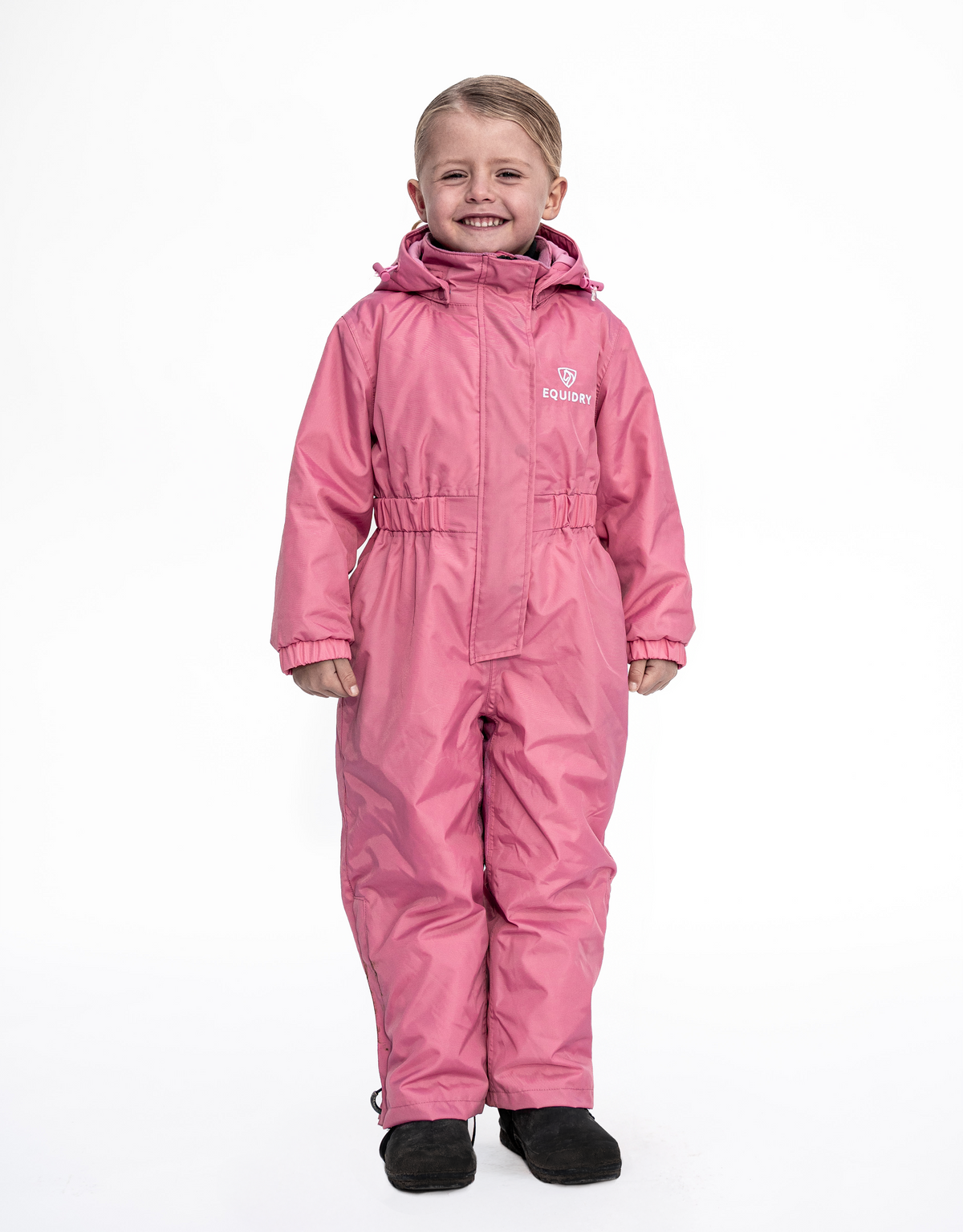 Equidry Children's All-In-One Puddle Suit Dusky Pink