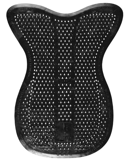 Horsena Jumping Slim Black Gel Pad - Anti-Slip Horse Saddle Pad for Comfort & Performance