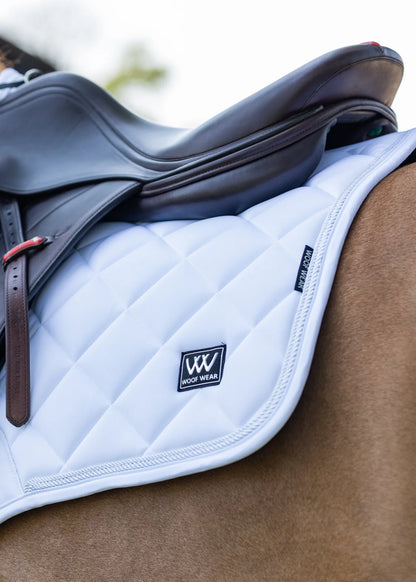 Woof Wear White Saddle Pad: Vision Aura Close Contact, Horse Riding Equestrian Equipment, Top Brand