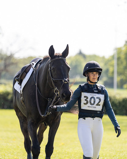 WOOF WEAR Event Number Bib Black for Horse Riding: Equestrian gear for competitions with number display. #Equestrian #HorseRiding