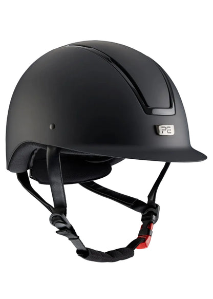 Premier Equine Black Horse Riding Helmet - Space Black, Safety Equestrian Helmet, Adjustable Fit, High-Quality -…