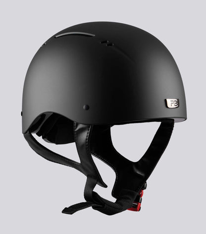 Premier Equine Artemis Matte Jockey Skull Riding Helmet - Space Black
