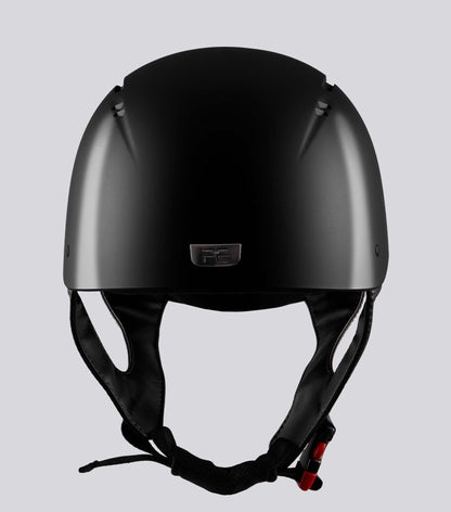 Premier Equine Artemis Jockey Skull Cap Black - Certified Riding Helmet for Equestrian Safety