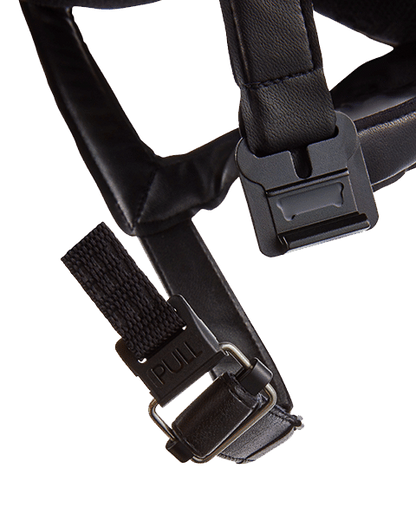 Charles Owen 4Star Jockey Helmet Harness Detail: GRpx & Magnetic Clasp for Ultimate Safety