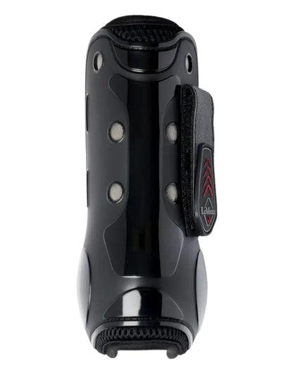 Lemieux Derby ProJump Tendon Boot Black - Horse Leg Protection, Vented TPU Shell, Secure Hook & Loop Closure