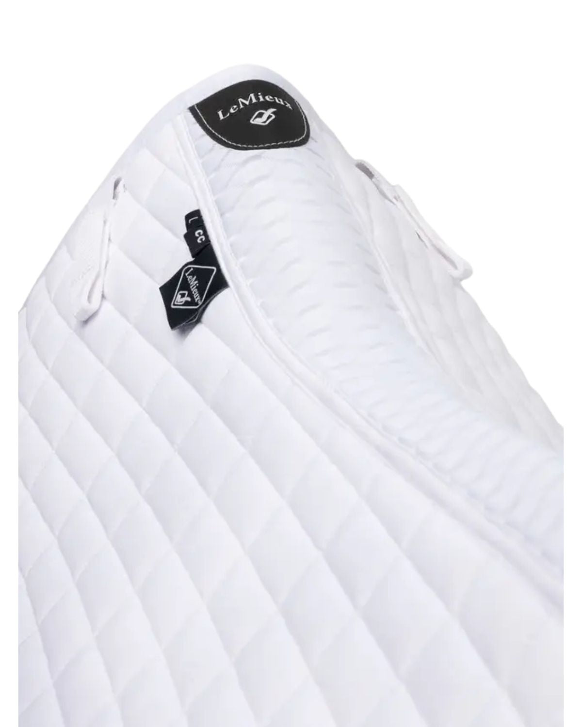 LEMIEUX Self-Cooling Close Contact Saddle Pad Arctic White - Horse Equestrian Cooling Pad