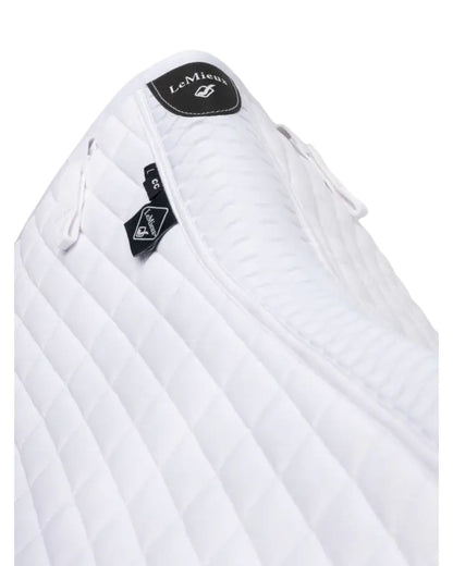 LEMIEUX Self-Cooling Close Contact Saddle Pad Arctic White - Horse Equestrian Cooling Pad