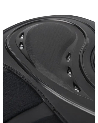 LeMieux ProShell Black Brushing Boots: Durable Horse Leg Protection with Vented Design