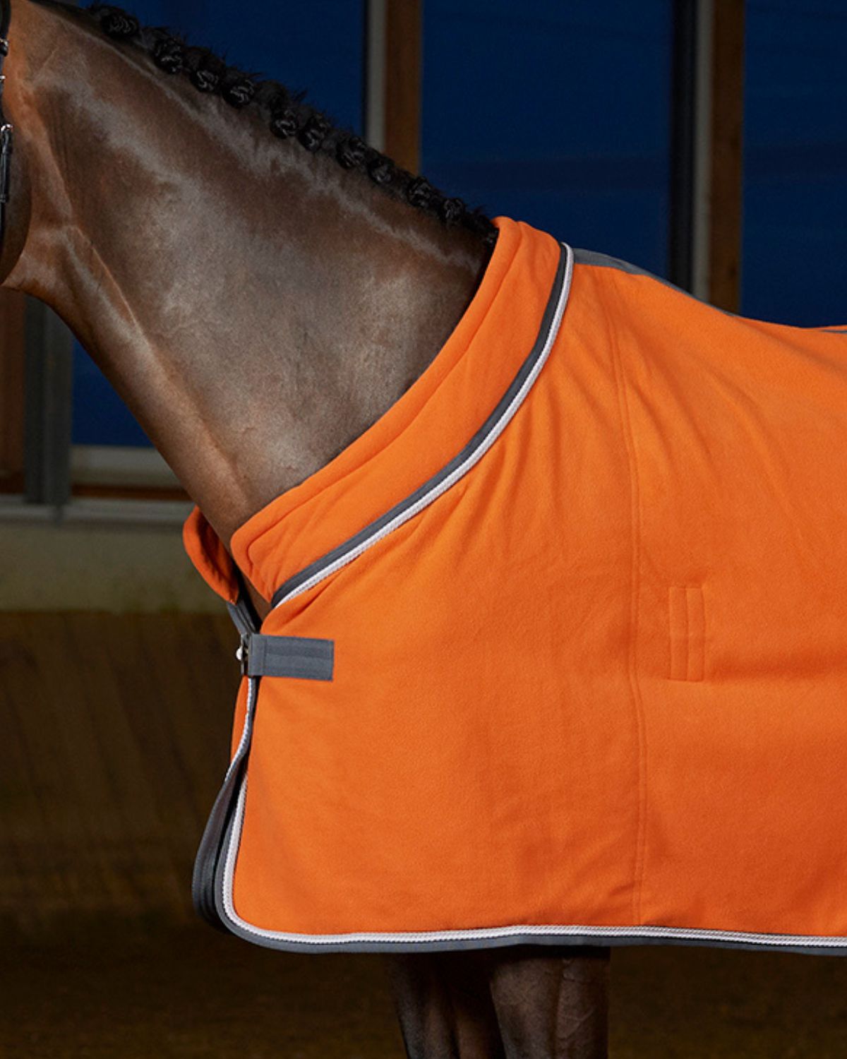 Schockemohle Fleece Rug Premium Fleece orange